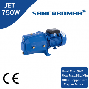 JET-80S 750W Series Centrifugal Water Pump Domestic Booster Garden Water Pump